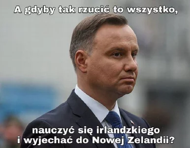 Miniatura: Andrzej Duda zaliczył wpadkę w Nowej...