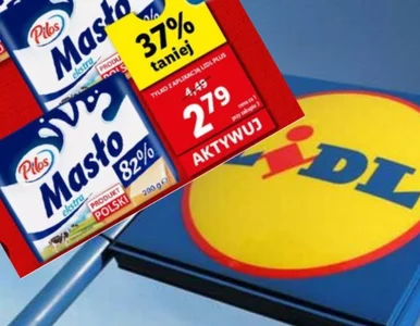 Miniatura: Masło w Lidlu „skurczyło się” o 30 g. Sieć...