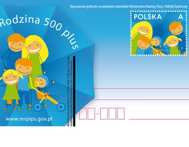 Miniatura: Rodzina 500 plus: Poczta Polska wydała...