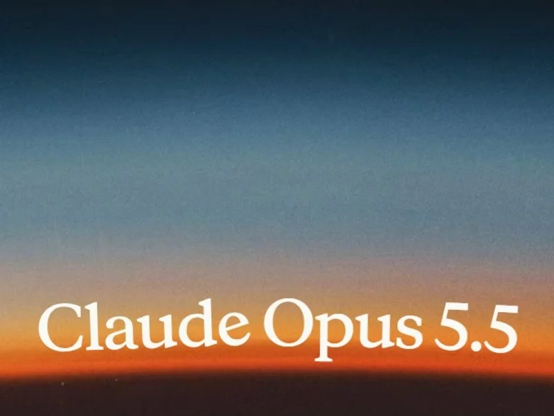 Claude Opus 5.5 już jest. Anthropic odpowiada OpenAI tańszym i szybszym modelem