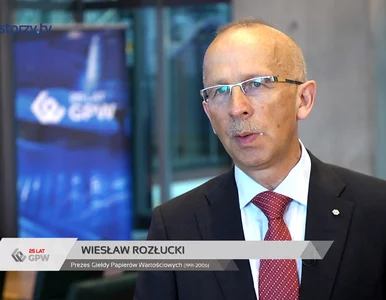 Miniatura: 25 lat GPW: Wiesław Rozłucki, Giełda...