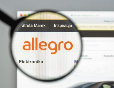 Allegro ze stratą przez debiut giełdowy. Cena akcji gwałtownie w dół