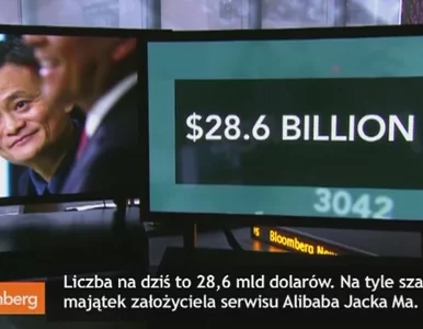 Miniatura: Założyciel Alibaby jest najbogatszym...