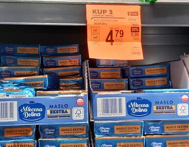 Mleczarze nie godzą się na promocyjne ceny masła. Wskazują model...