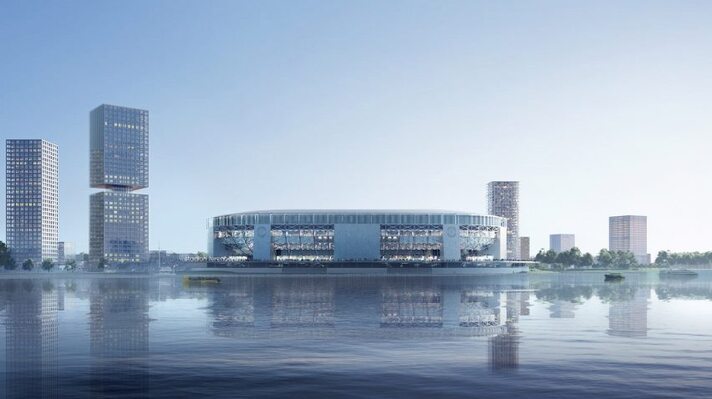 Miniatura: Nowy stadion w Rotterdamie