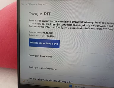 Miniatura: Twój e-PIT nie zadziała. Skarbówka wyłącza...