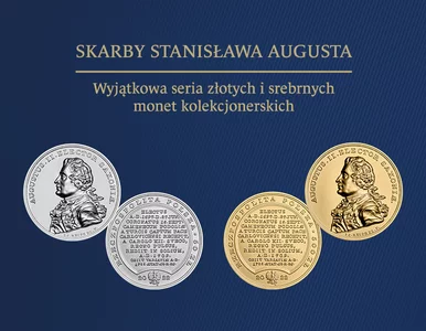 Miniatura: SKARBY STANISŁAWA AUGUSTA – seria złotych...