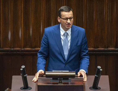 Miniatura: Morawiecki w expose: Zmieńmy konstytucję,...