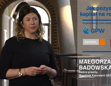 Miniatura: Jak pozyskać kapitał na rozwój: Małgorzata...