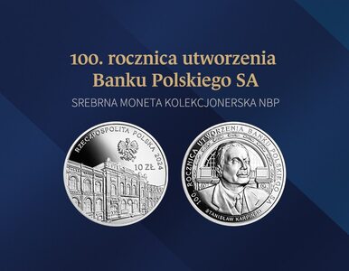 Miniatura: Srebrna moneta kolekcjonerska NBP...