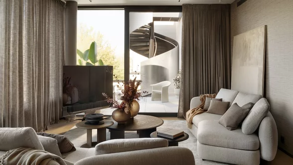 Miniatura: Oszałamiający apartament w Warszawie....