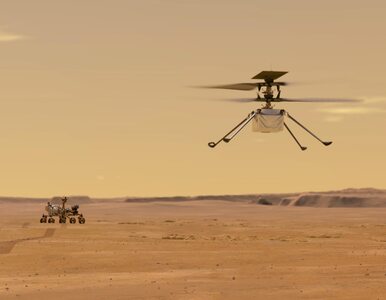 Miniatura: Marsjański helikopter NASA znów bije...
