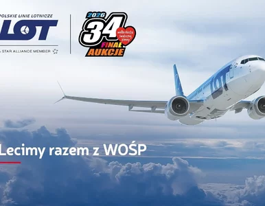 Miniatura: LOT gra z WOŚP – przedmioty z historią...