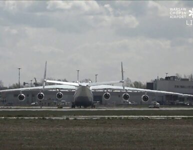 Miniatura: Największy samolot transportowy przyleciał...