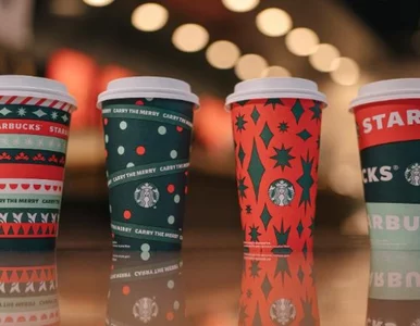 Miniatura: Oto jak wyglądają świąteczne kubki Starbucksa