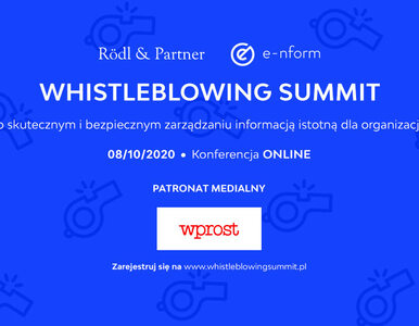 Miniatura: Whistleblowing Summit – konferencja o...