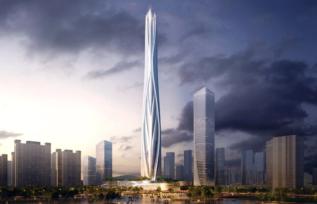 Miniatura: Najwyższy budynek w Chinach