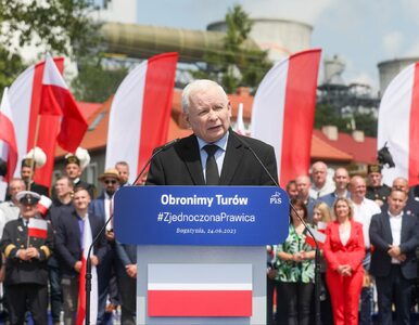 Miniatura: Kaczyński w Turowie: Nikt nie będzie za...