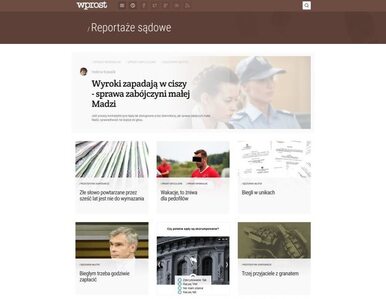 "Reportaże Sądowe"  - nowym serwisem internetowym wprost.pl  Sprawa...