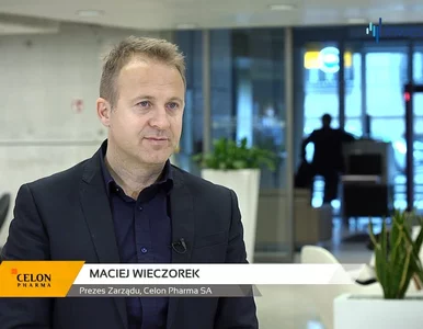 Miniatura: Celon Pharma SA, Maciej Wieczorek - Prezes...