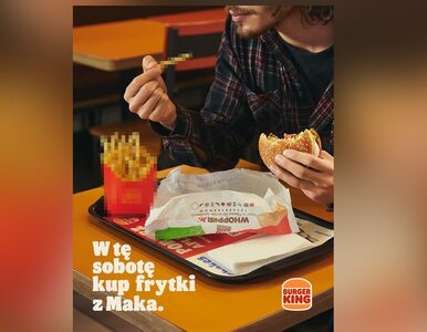 Miniatura: Burger King zachęca do kupowanie frytek z...