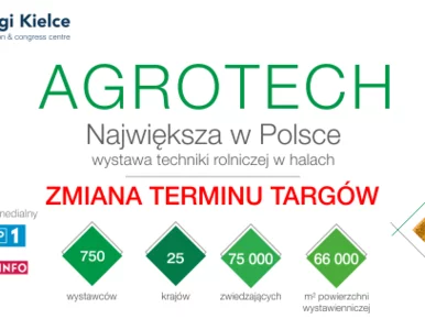 Miniatura: AGROTECH zmiana terminu