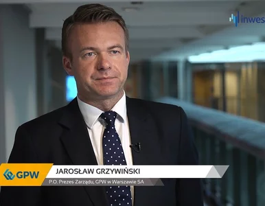 Miniatura: GPW SA, Jarosław Grzywiński - P.O. Prezes...