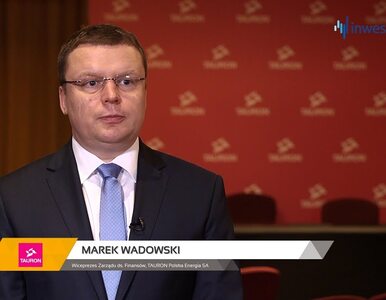 Miniatura: TAURON Polska Energia SA, Marek Wadowski –...