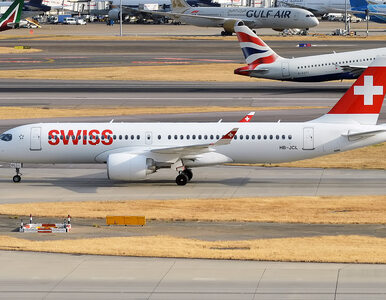 Miniatura: Przełożono ponad 100 lotów Swiss. Wszystko...