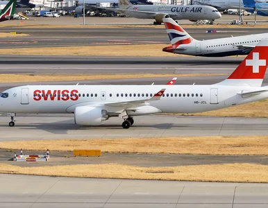 Miniatura: Przełożono ponad 100 lotów Swiss. Wszystko...