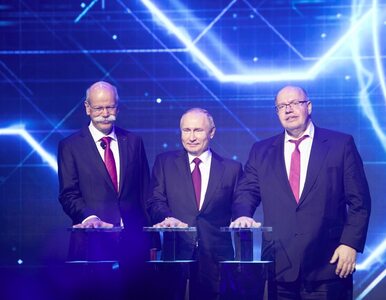 Miniatura: Mercedes-Benz i Władimir Putin: Ręka w rękę