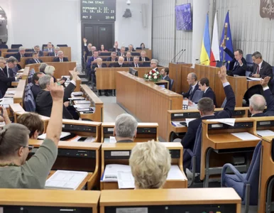 Miniatura: Senat przyjął ustawę okołobudżetową, ale...