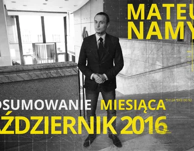 Miniatura: Mateusz Namysł, #8 PODSUMOWANIE MIESIĄCA