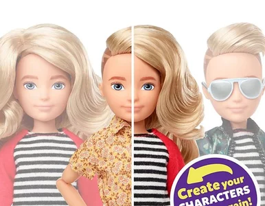 Miniatura: Neutralne płciowo lalki Barbie. Firma...