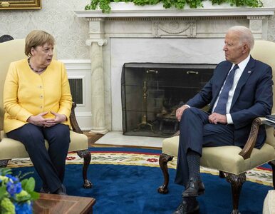 Miniatura: Spotkanie Bidena z Merkel. Sporo...