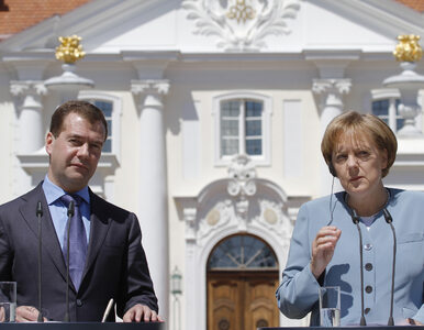 Merkel i Miedwiediew włączą gazociąg Nord Stream