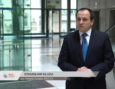 Miniatura: #25latGPWspomnienia: Stanisław Kluza, BOŚ SA