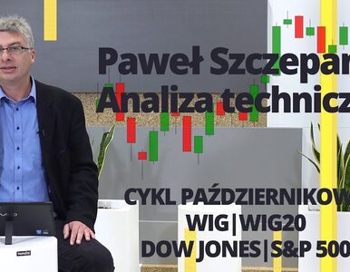 Paweł Szczepanik przedstawia: CYKL PAŹDZIERNIKOWY, WIG, WIG20, DOW...