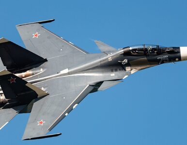 Miniatura: Rosja gromadzi na Krymie myśliwce Su-30....