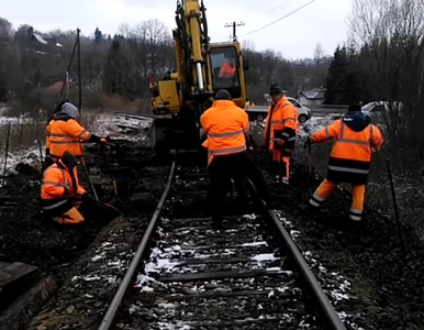 Miniatura: Kolejarze udowadniają, że umieją sprawnie...