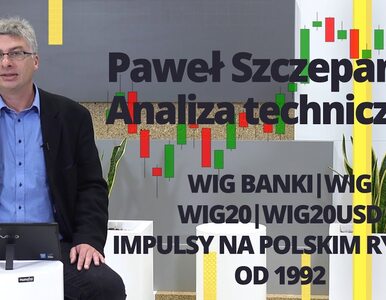 Miniatura: Paweł Szczepanik przedstawia: WIG BANKI,...