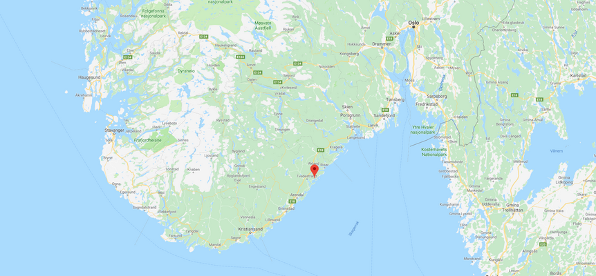 Miniatura: Lokalizacja wyspy Tjaereholmen