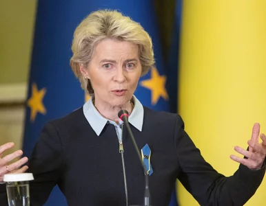 Miniatura: Ursula von der Leyen: Rosja po raz kolejny...
