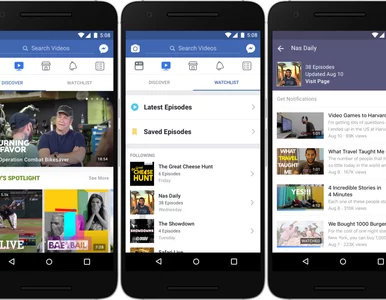 Miniatura: Facebook startuje z nową funkcją. Netflix...