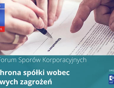 Miniatura: VI Forum Sporów Korporacyjnych, Warszawa,...