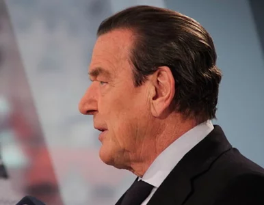 Miniatura: Poprzednik Merkel - Gerhard Schröder...