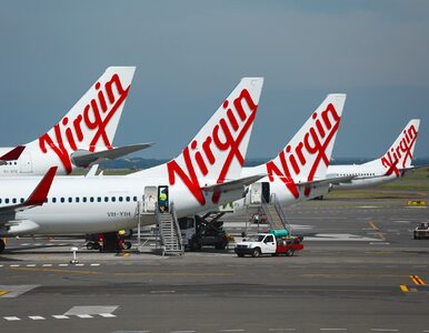 Miniatura: Linie lotnicze Virgin ogłaszają upadłość....
