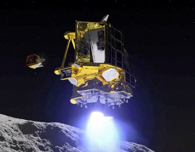 Miniatura: Japońska sonda SLIM na księżycu. Pojawił...