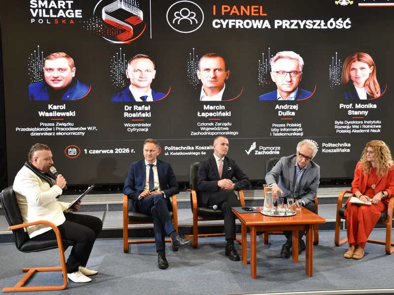 To wieś może być bardziej smart niż miasto – mówi wiceminister cyfryzacji Rafał Rosiński