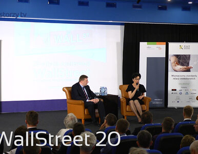 Konferencja WallStreet 20: Spotkanie Małgorzaty Zaleskiej, Prezes GPW w...
